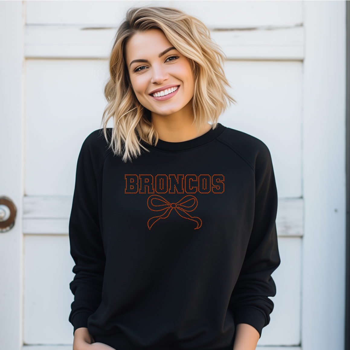 Broncos Bow Spangle