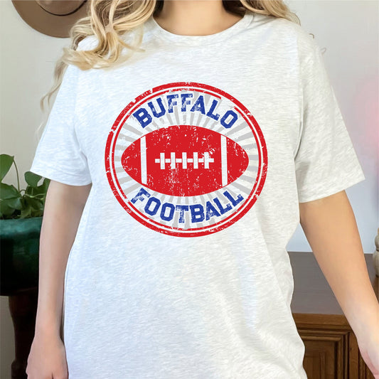 Buffalo Football Vintage Circle