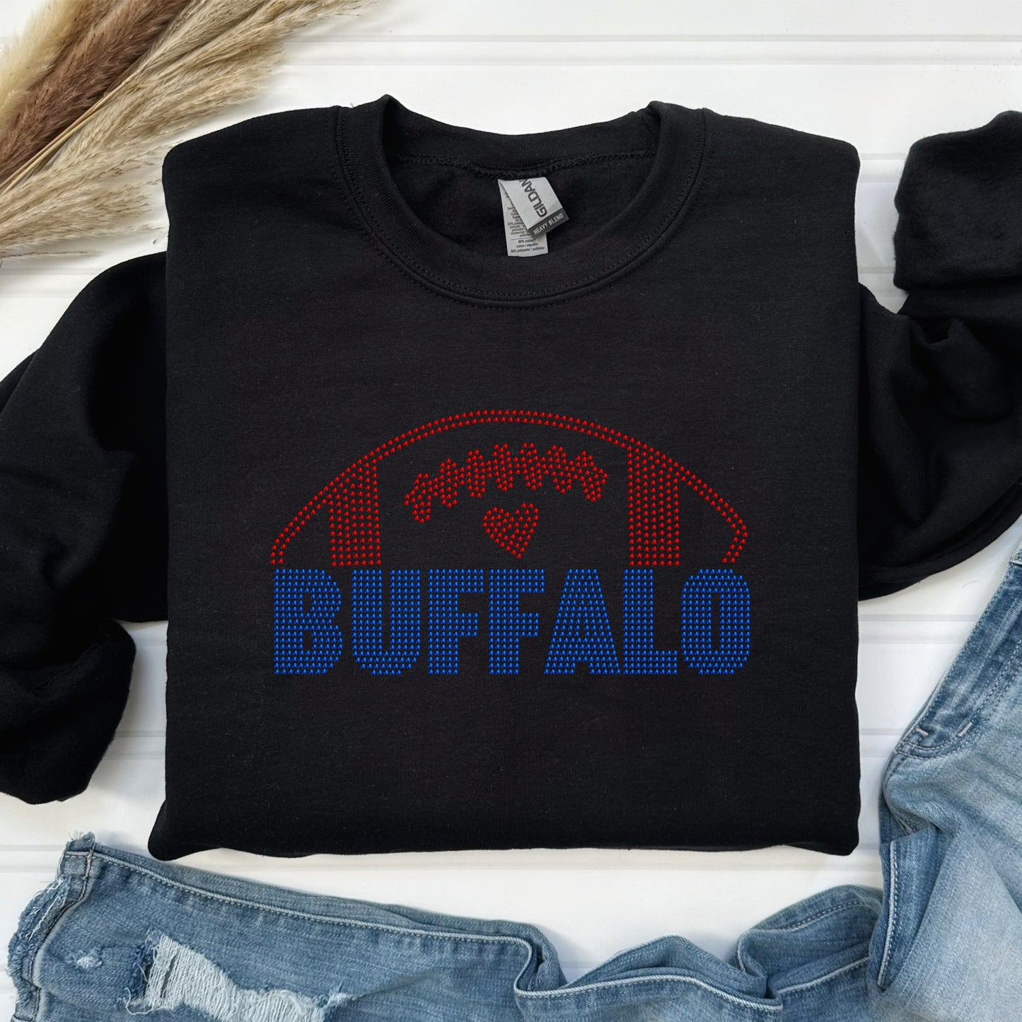 Buffalo Football Spangle