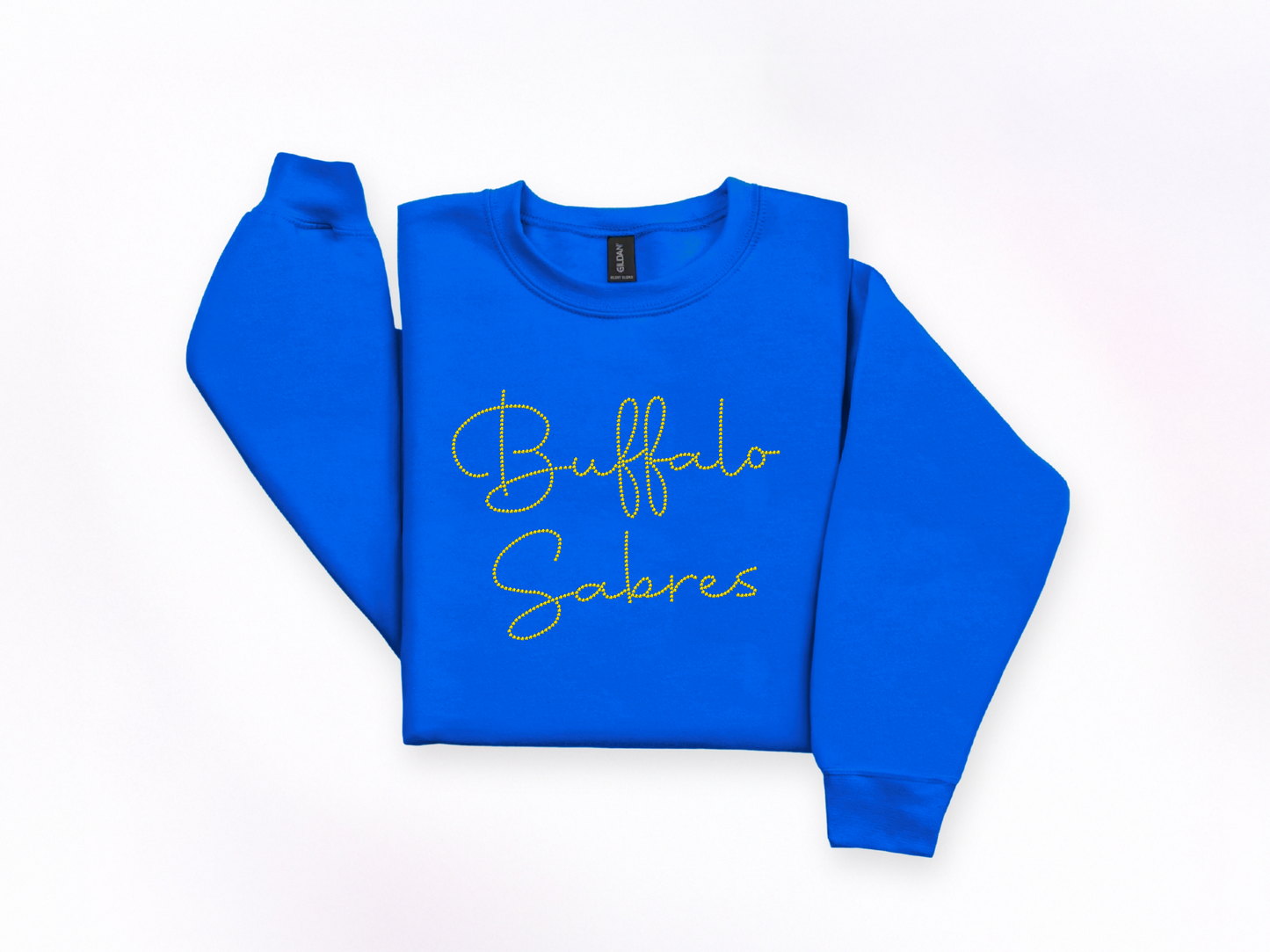 Buffalo Sabres Script Spangle