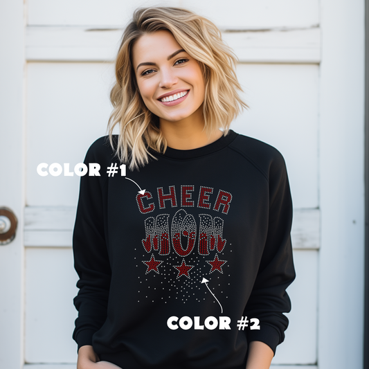 Cheer Mom Scatter Spangle