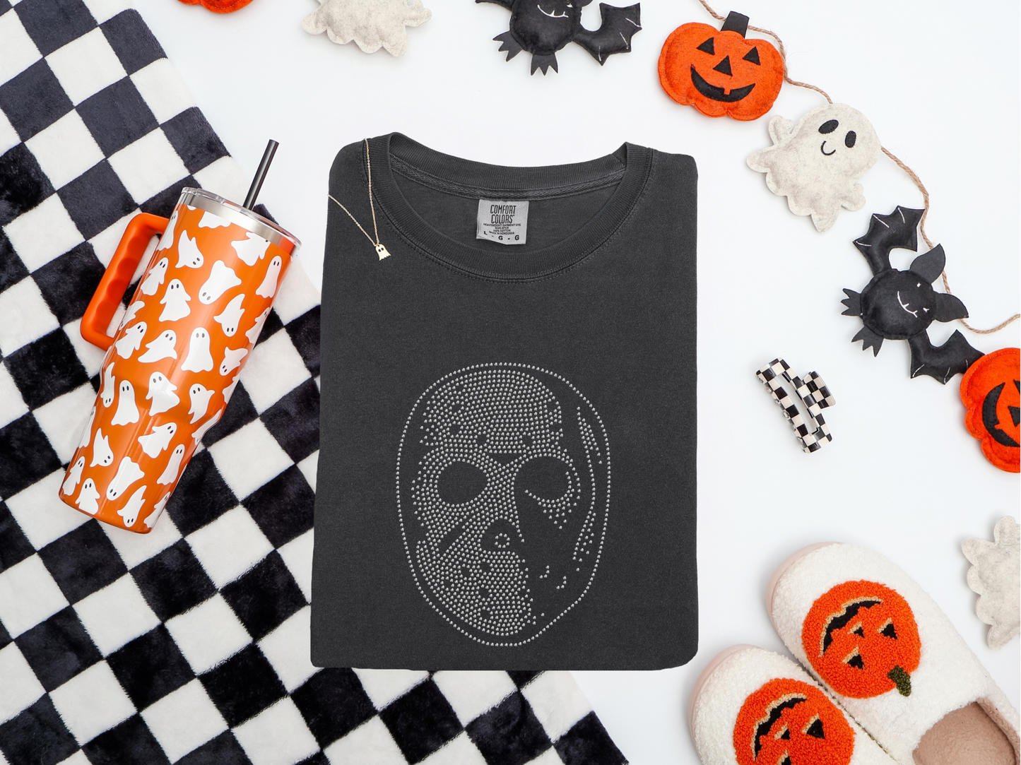 Halloween Mask Rhinestone