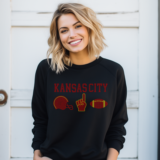Kansas City Football Trio Spangle