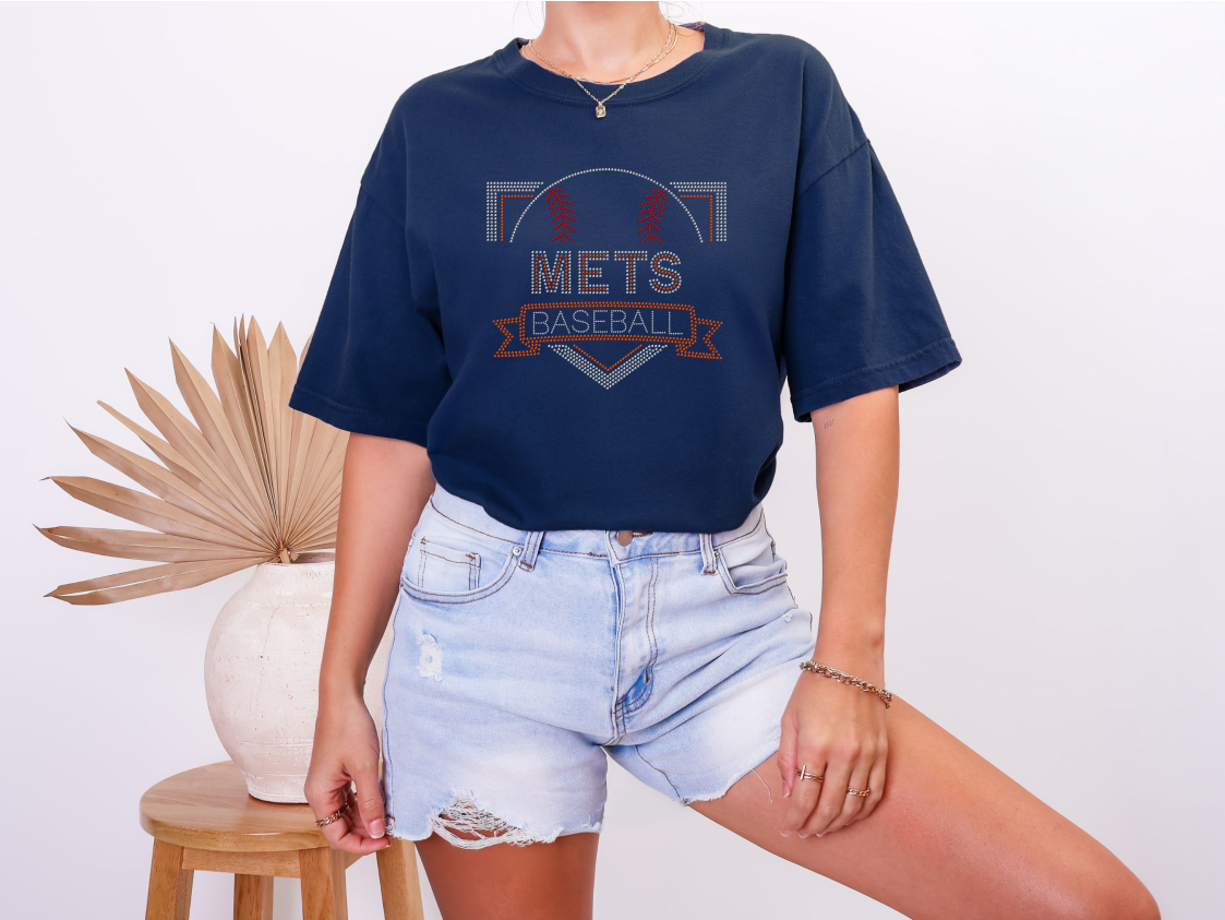 Mets Baseball Spangle