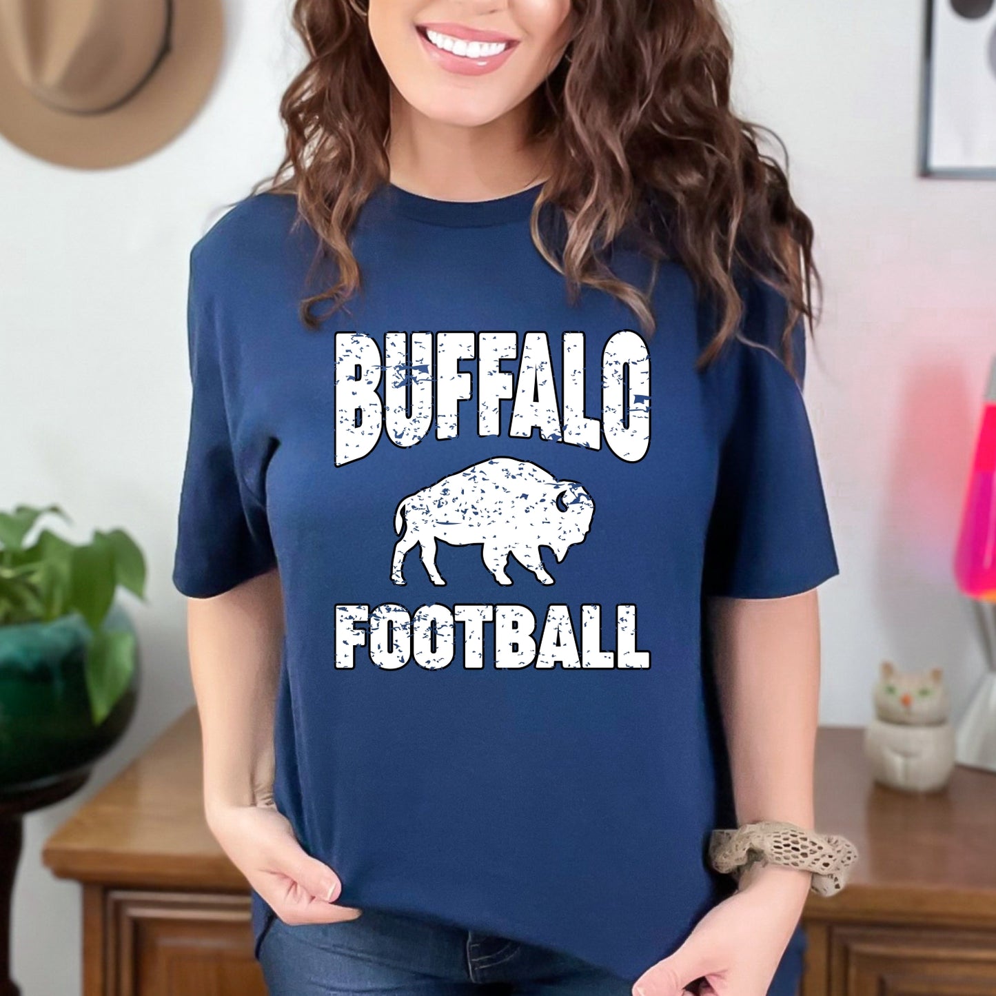 Distressed Buffalo Football