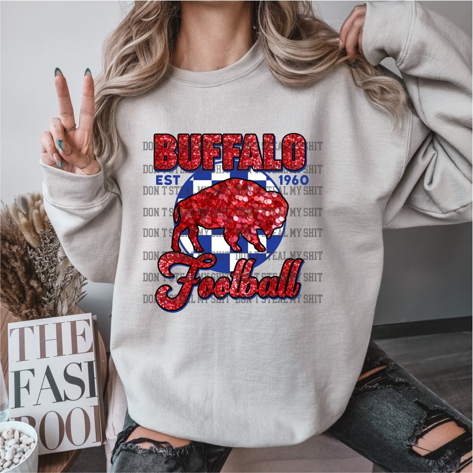 Buffalo Football Sparkle