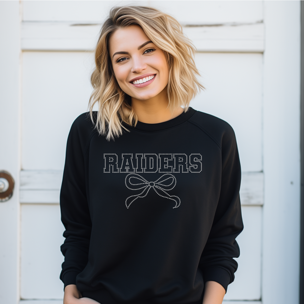 Raiders Bow Spangle