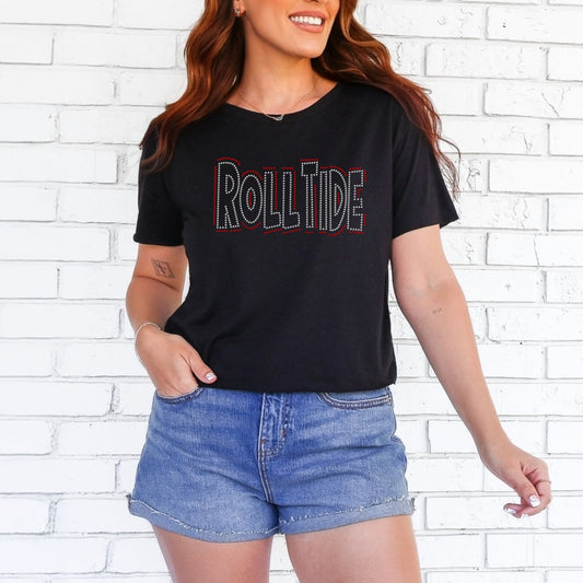 Roll Tide Oultine Spangle