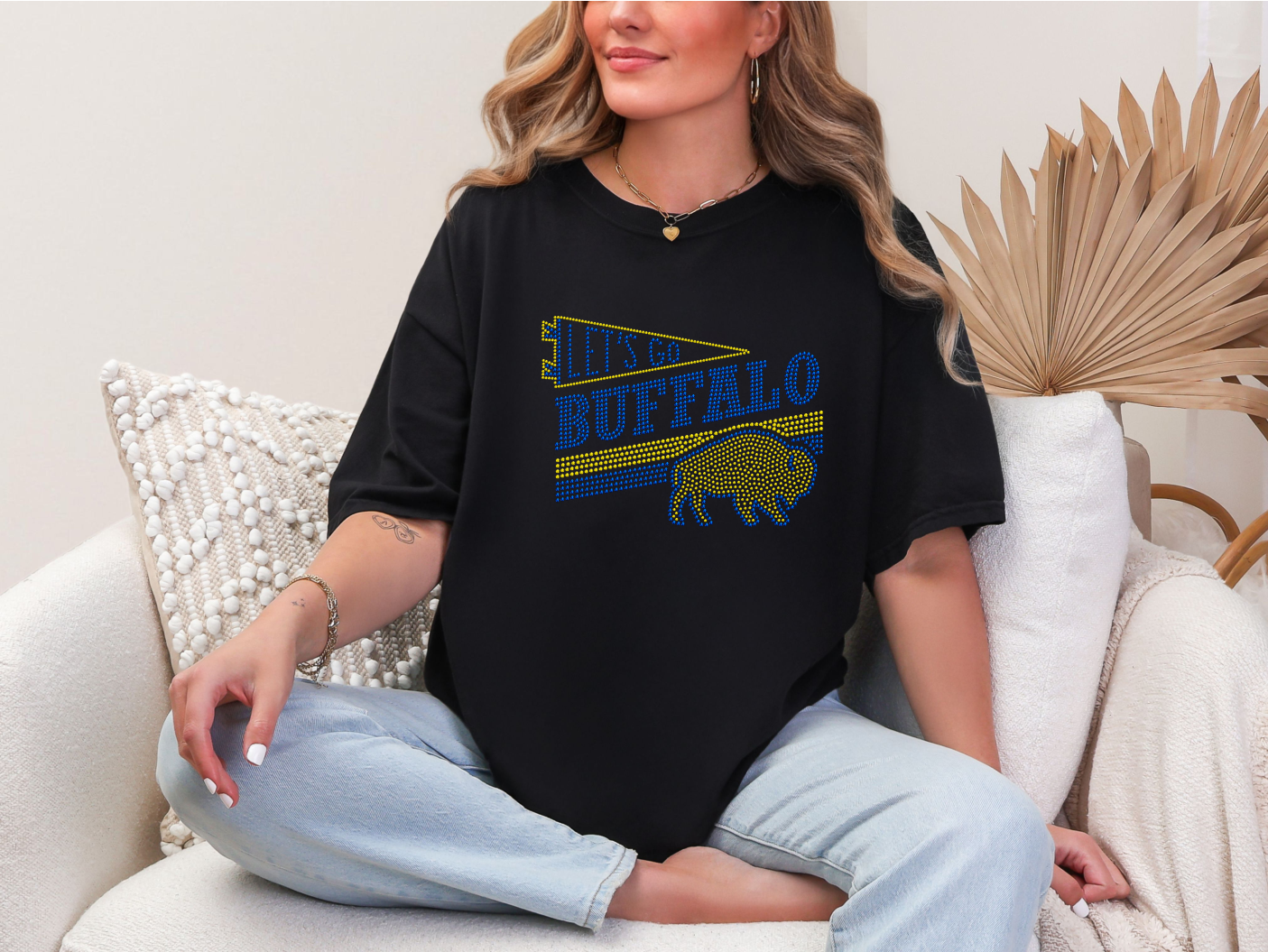 Buffalo Hockey Penant Spangle