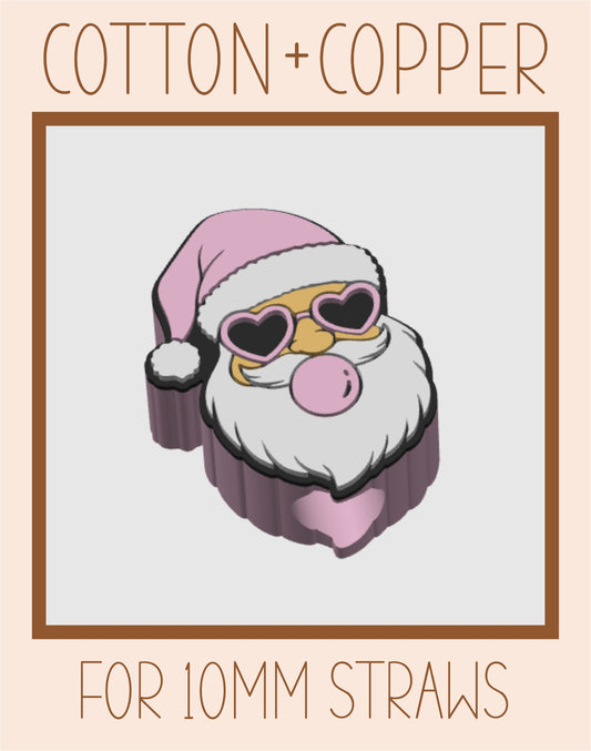 Bubble Santa Topper