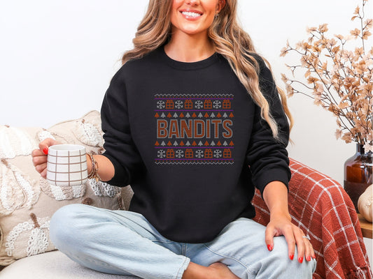 Bandits Chrismas Sweater Spangle