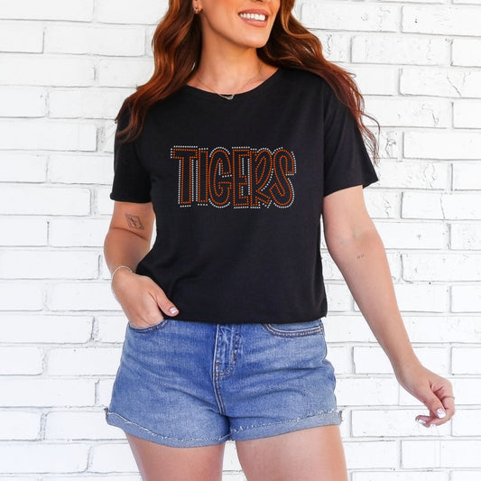 Tigers Oultine Spangle
