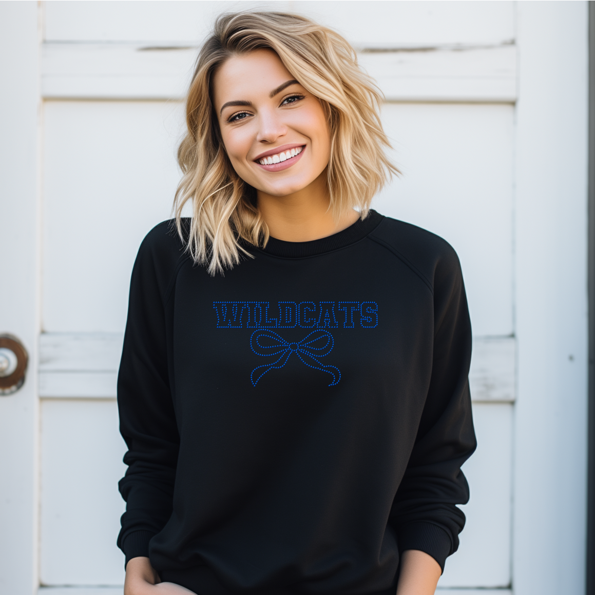 Wildcats Bow Spangle